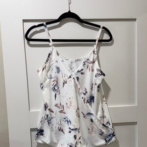 Floral Spaghetti Strap Top
